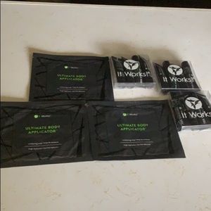 New It Works body applicators and defining gels